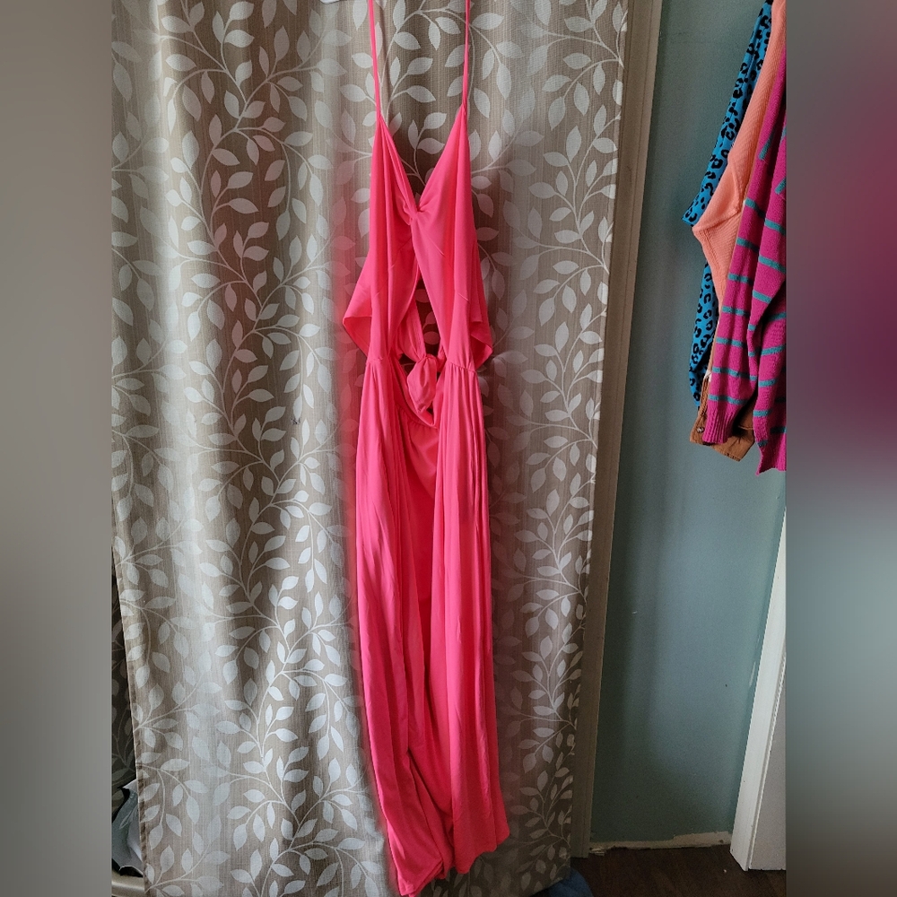 ***NWOT*** eldridge 2X pink maxi dress